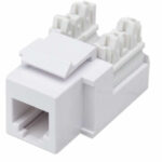 Conector Jack Intellinet RJ11/12 Blanco P/Telefono 210843