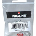 Conector Jack Intellinet RJ11/12 Blanco P/Telefono 210843
