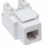Conector Jack Intellinet RJ11/12 Blanco P/Telefono 210843
