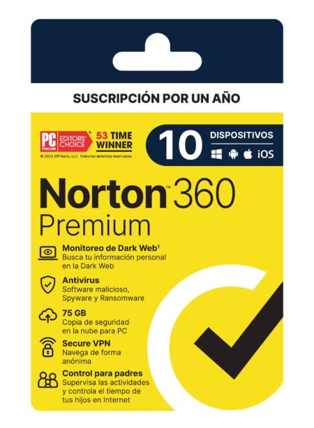 Norton 360 Premium 10D 1A 21443392 -