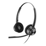 Diadema Audifono C/Microfono Encorepro 320 Alambrico Poly 214573-01 Qd/Biauricular/Color Negro