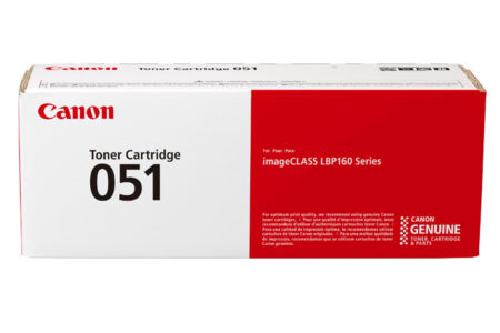 Cartucho Canon 051 Bk – Negro, Laser