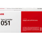 Cartucho Canon 051 Bk - Negro, Laser