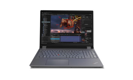 Laptop Lenovo Thinkpad P16 G2 16"/Ci9-13980Hx/64Gb RAM/1Tb SSD/Win 11 Pro/2.2Ghz/HD/Wqxga/Color Gris, 21Fb000Glm