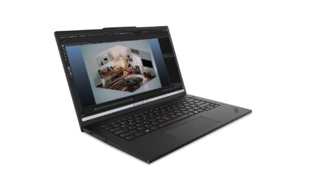 Laptop Lenovo Thinkpad P14S Gen 5 14.5″/Intel Core Ultra 7-155H/16Gb RAM/512Gb SSD/USB-C/HDMI/Ethernet /Rtx 500/Windows 11 Pro/Negro/21G3S13C00