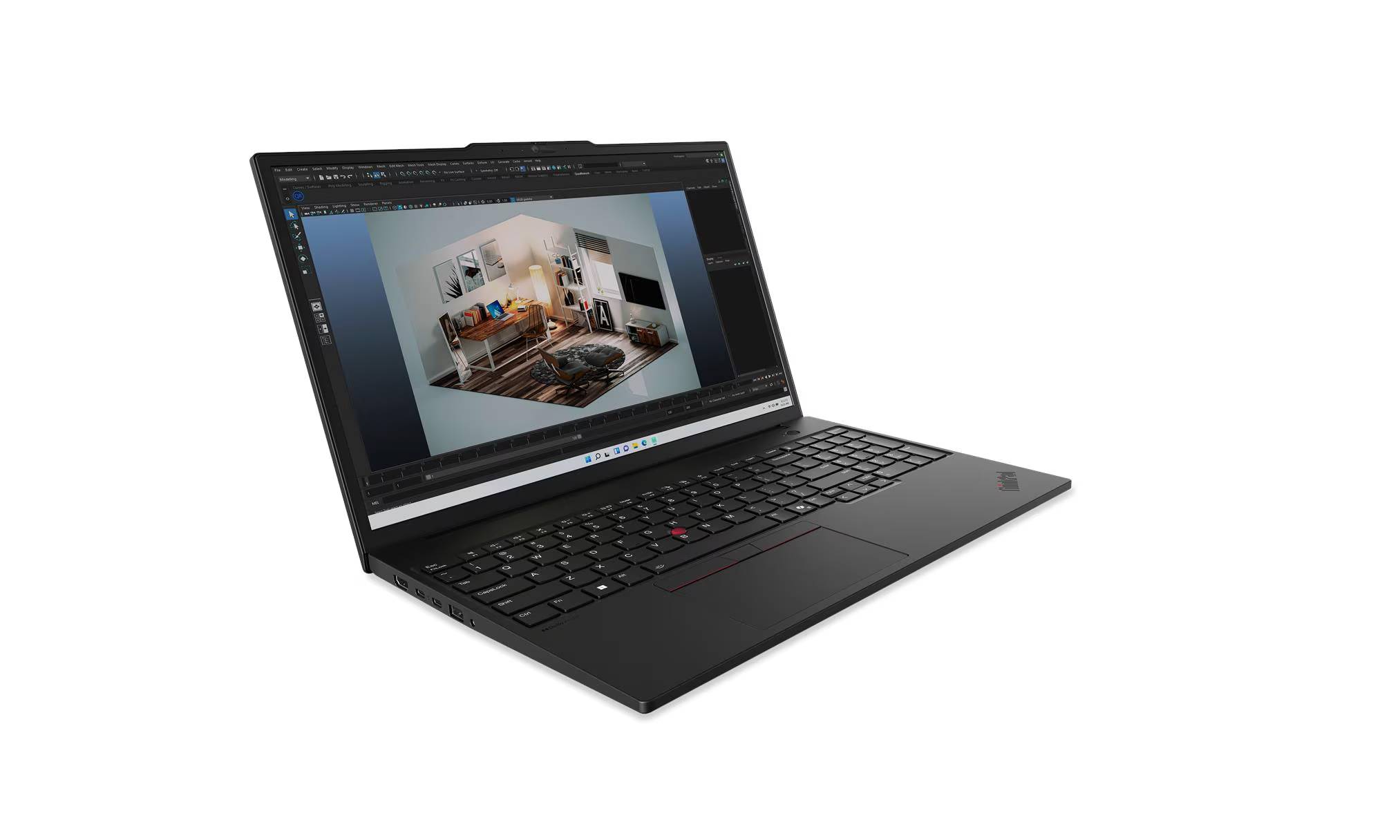 LAPTOP LENOVO THINKPAD P16S GEN 3 16"/INTEL CORE ULTRA 7 155H/16GB RAM/512GB SSD/USB 2.0/HDMI/RJ-45/NVIDIA RTX 500 ADA/WIN11PRO/NEGRO 21KTS0RM00