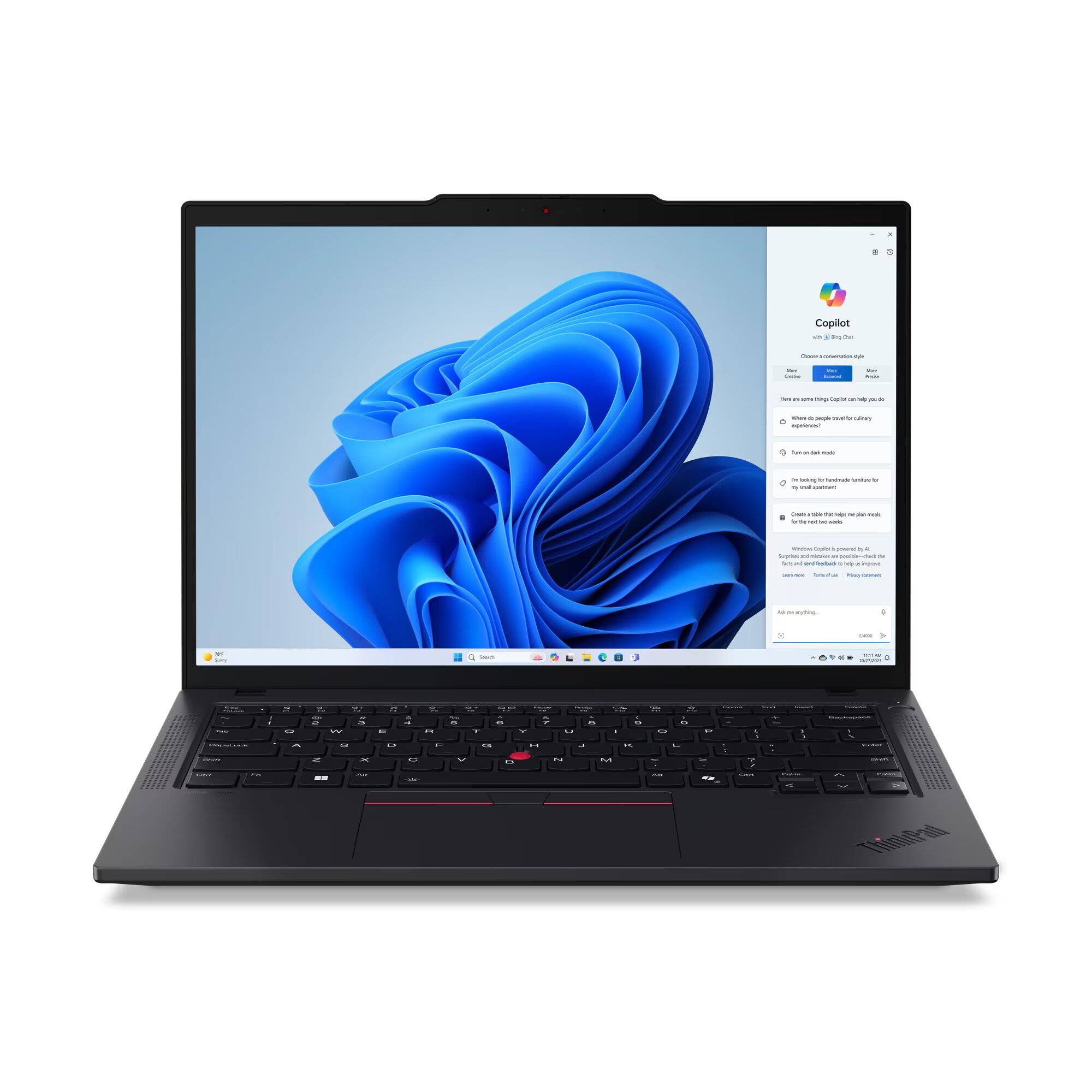 Laptop Lenovo Thinkpad T14 G5 14"/intel Core Ultra 5-125u/16gb Ram/512gb Ssd/hdmi/dp/intel Graphics/windows 11 Pro/color Negro/21mm0019lm