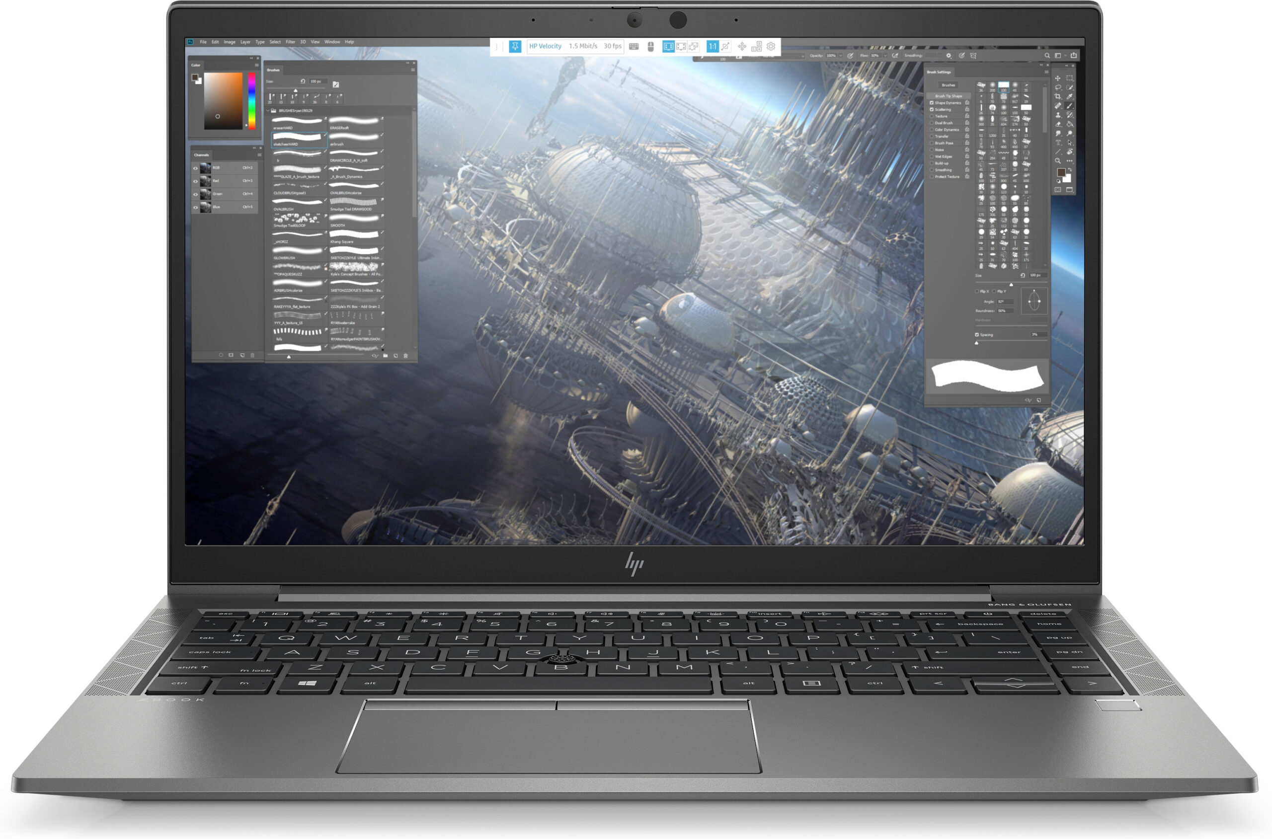 HP ZBook Firefly 14 G7 Estación de trabajo móvil 35.6 cm (14″) Full HD Intel® Core™ i7 i7-10510U 16 GB DDR4-SDRAM 256 GB SSD NVIDIA Quadro P520 Wi-Fi 6 (802.11ax) Windows 10 Pro Gris
