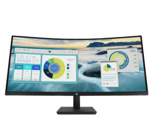 MONITOR 34" HP P34HC G4 LED/CURVA/PANEL VA/HDMI/VGA/BOCINAS INTEGRADAS/COLOR NEGRO/21Y56AA,