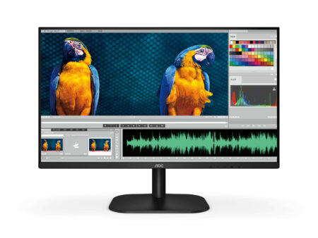 Monitor 21.5″ AOC 22B2Hm2 LED/100 Hz/Panel VA/HDMI/VGA/Color Negro