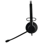 Diadema Mono C/Microfono Alambricos Jabra Biz 2300/Conexion Qd/Color Negro/Brazo Articulado Con Giro De 360º/2303-820-105