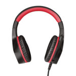 Diadema Audifono C/Microfono Gamer, Alambrico Trust Gxt 404R Rana, Para Nintendo Switch, 20Hz-20000Hz, 3.5 Mm, 1 Metro, Color Negro/Rojo, 23439