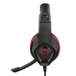 Diadema Audifono C/Microfono Gamer, Alambrico Trust Gxt 404R Rana, Para Nintendo Switch, 20Hz-20000Hz, 3.5 Mm, 1 Metro, Color Negro/Rojo, 23439