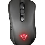 MOUSE ALAMBRICO GAMER TRUST GXT 930 JACX, 6400DPI/6 BOTONES, RGB, USB, COLOR NEGRO, 23575