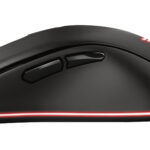MOUSE ALAMBRICO GAMER TRUST GXT 930 JACX, 6400DPI/6 BOTONES, RGB, USB, COLOR NEGRO, 23575