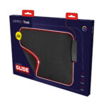 Mousepad Trust Gxt 765 Glide-Flex, 25X35Cm, Grosor 3Mm, Con Hub USB De 4 Puertos, Color Negro, 23646