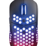 Mouse Alambrico Gamer Trust Gxt 960, 10.000Dpi, 6 Botones, Rgb, USB A, Color Negro, 23758