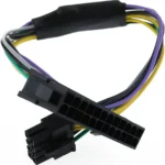 ADAPTADOR GENERICO ATX 24 PIN A 8 PIN PARA FUENTE ALIMENTACION DELL