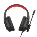 DIADEMA AUDIFONO C/MICROFONO GAMER, ALAMBRICO TRUST GXT 448 NIXXO, 3.5MM/2.5 MTS, LED, USB, COLOR NEGRO/ROJO, 24030
