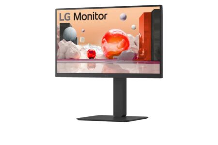 Monitor Full HD IPS De 24 Pulgadas Con USB Tipo-C, RJ45, Altavoces,100 Hz, Soporte Ajustable Y Multipuertos