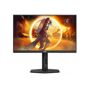 MONITOR 23.8" AOC 24G4 LED/FULL HD/IPS/180HZ/HDMI/DP/COLOR NEGRO-ROJO