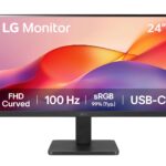Mon LG 23.8 (24U421A-B) FHD Curvo 100Hz