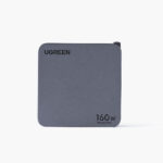 Cargador Ugreen 25876 160W Serie Nexode Pro/4 Puertos De Carga Rapida/3 USB-C/1 USB-A/Pd3.1 De 140W/Qc4.0/Tecnologia De Proteccion Termica/Optimiza La Carga/Caja De Aluminio/Incluye Cable