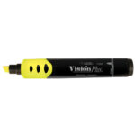Caja C/12 Piezas Marcador Vision Plus Fluorescente Amarillo, 2600Am