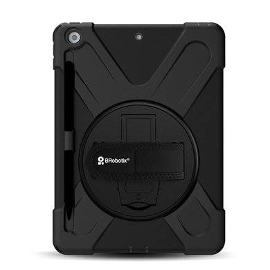 Brobotix Funda De Uso Rudo Con Correa Y Giro 360º, Para Ipad 10.2″, 9Na. 8Va. Y 7Ma Generación