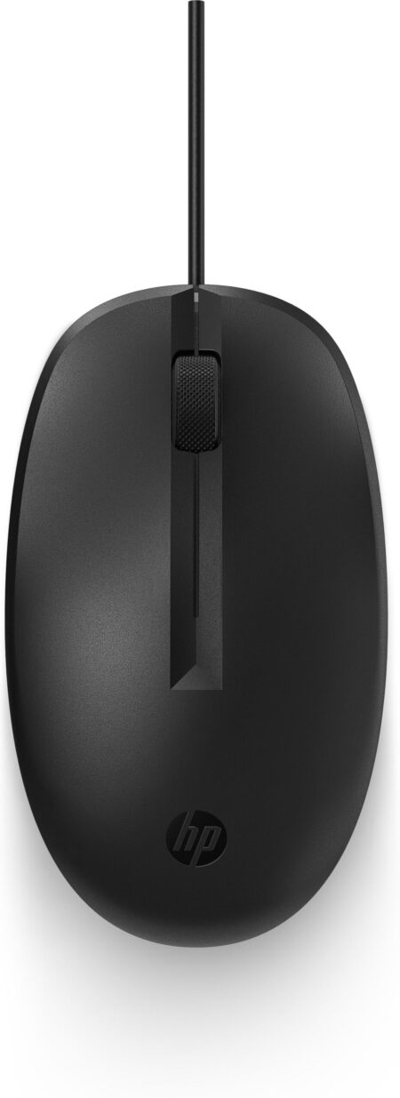 Mouse Alámbrico HP 125 265A9Aa Negro – Alámbrico, Puerto USB, Garantía 1 Año