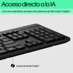 Teclado Alambrico HP 125, USB, Color Negro, 266C9Aaabm