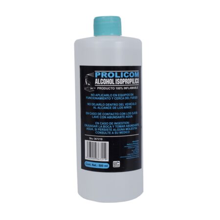 Alcohol Isopropilico 500Ml .