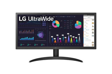 Monitor 26″ LG 26Wq500-B LED/Full HD/Ultra Wide/Freesync/5Ms/75Hz/HDMI/Negro