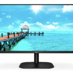 MONITOR 27" AOC 27B2H LED/IPS/ULTRA SLIM/1920X1080/8MS/75HZ/HDMI/VGA/COLOR NEGRO