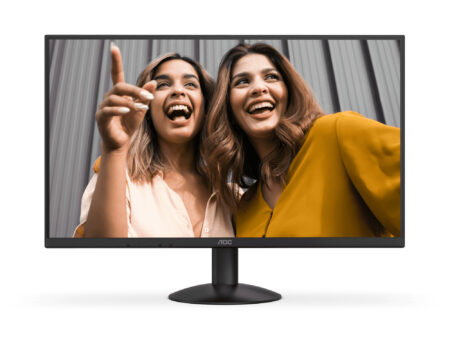 Monitor 27″ AOC 27B30H/LED/Pantalla Plana/Full HD 1920X1080/HDMI/VGA/Color Negro