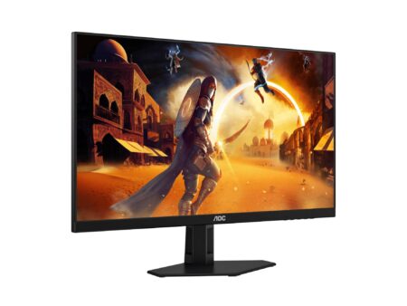 Monitor 27″ AOC 27G4E Gamer/Full HD/180 Hz/IPS/HDMI/DP/Color Negro-Rojo