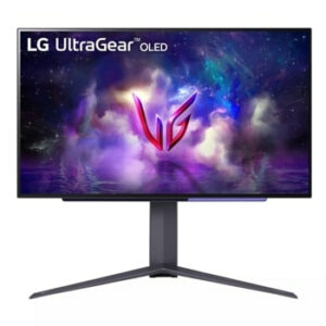 MONITOR 27'' LG 27GS95QE-B ULTRAGEAR OLED/2560X1440/QUAD HD/240HZ/HDMI/DISPLAYPORT/COLOR NEGRO