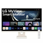 Monitor 27" LG 27Sr50F-W Myview, LCD/Full HD/Panel IPS/60Hz/HDMI/Bocinas Integradas/Color Beige
