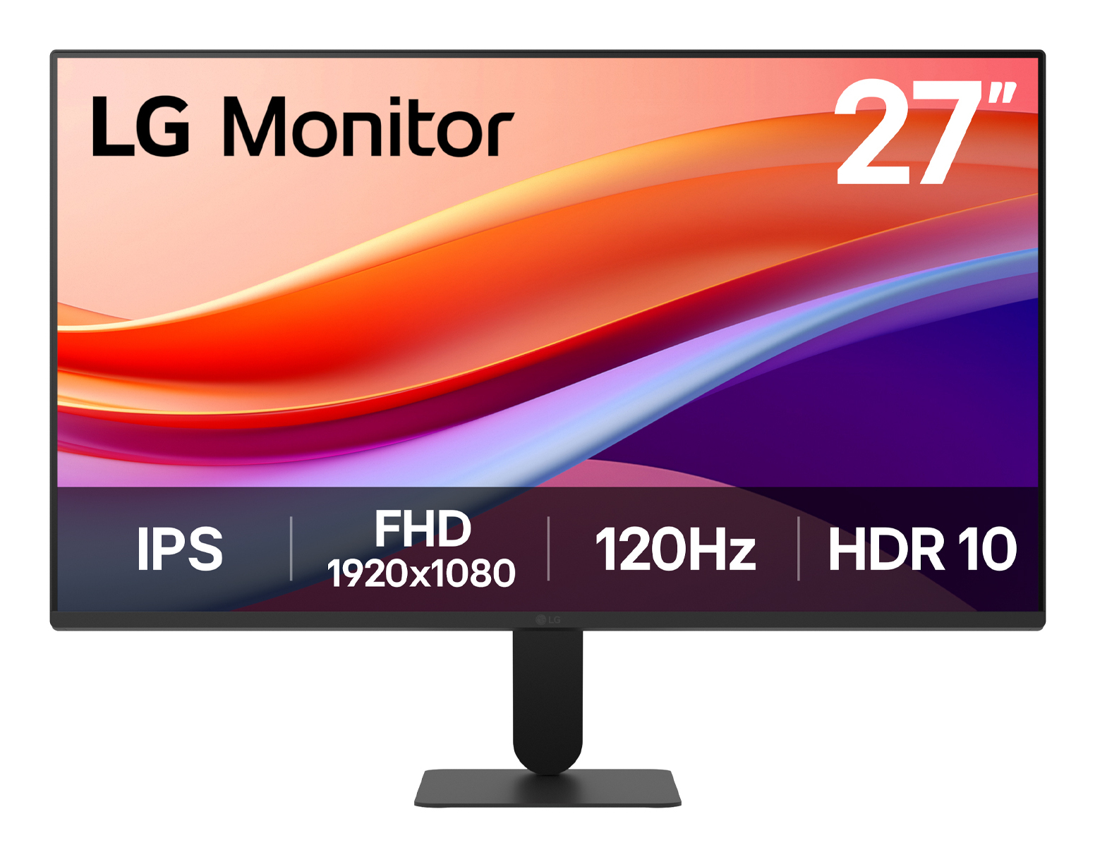 MONITOR LG FHD IPS DE 27 PULGADAS 1920X1080 120 HZ HDR10