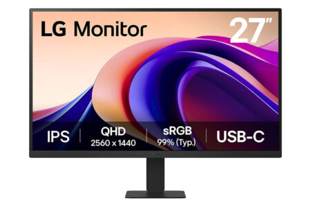 Monitor 27″ LG 27U631A-B LCD/IPS/HDMI/USB-C/5 Ms/QHD 2560X1440/Negro