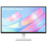 Monitor 27" LG 27Us500-W LCD/4K Ultra HD/Panel IPS/60Hz/HDMI/Displayport/Color Blanco