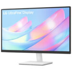 Monitor 27" LG 27Us500-W LCD/4K Ultra HD/Panel IPS/60Hz/HDMI/Displayport/Color Blanco