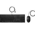 Kit De Teclado Y Mouse HP 225 Alambrico, Negro, 286J4Aaabm