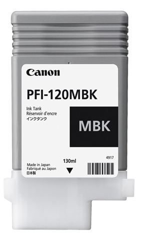 Tanque De Tinta Canon Pfi-120 Negro Mate 130Ml, 2884C001Aa