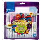 Marcador Azor Aquarelo 29412 Duo Estuche. Paquete Con 12 Piezas -