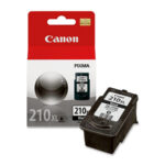 Cartucho De Tinta Canon Pg-210 Xl Bk Negro, 2973B017Aa