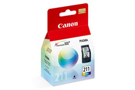 Cartucho De Tinta Cl-211 Color 9 Ml Para Ip2700 / Ip2702 / Mp230