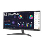MONITOR LG 29" 29WQ500-B, 250 CD/M², 2560X1080 PIXELES,5 MS,NEGRO