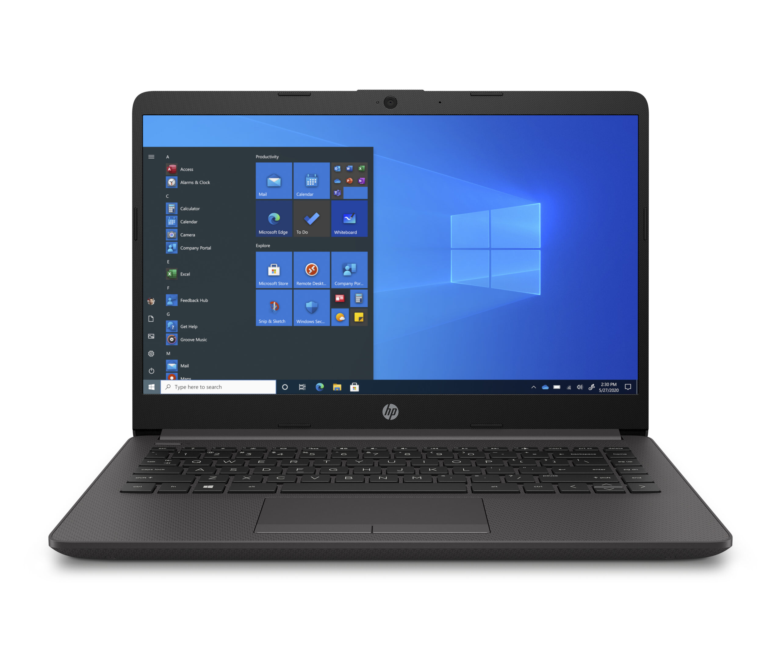 HP 240 G8 Computadora portátil 35.6 cm (14″) HD Intel® Celeron® N N4020 4 GB DDR4-SDRAM 500 GB Unidad de disco duro Wi-Fi 5 (802.11ac) Windows 10 Home Negro, Plata