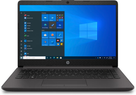 HP 245 G8 Computadora portátil 35.6 cm (14″) HD AMD 3000 3020E 4 GB LPDDR4-SDRAM 500 GB Unidad de disco duro Wi-Fi 5 (802.11ac) Windows 10 Home Negro